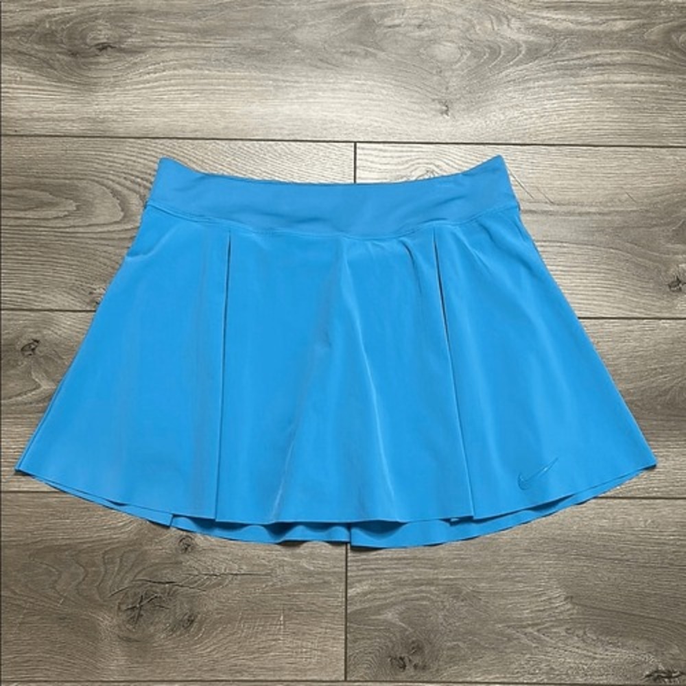 Nike Dri-Fit Club 15" Golf Tennis Pickleball Blue Pocket Skirt Skort Size Large